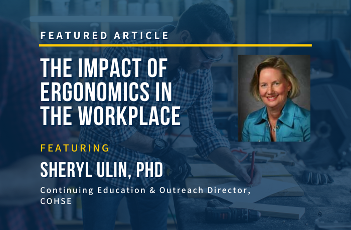 The Impacts of Ergonomics in the Workplace