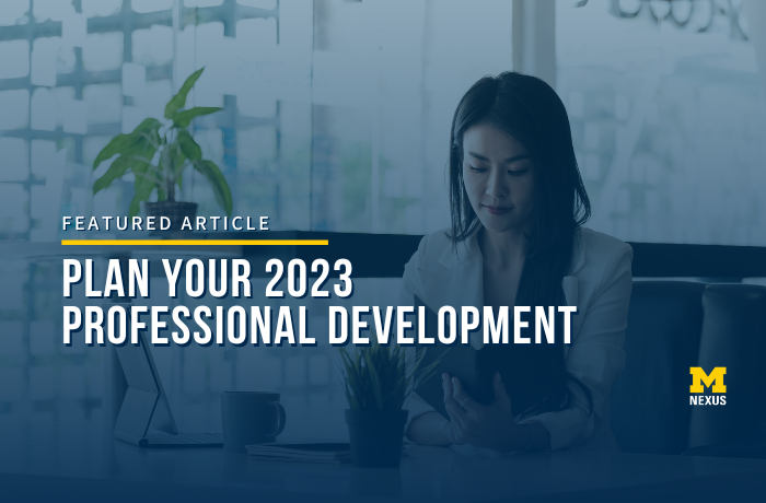 Plan Your 2023 Professional Development